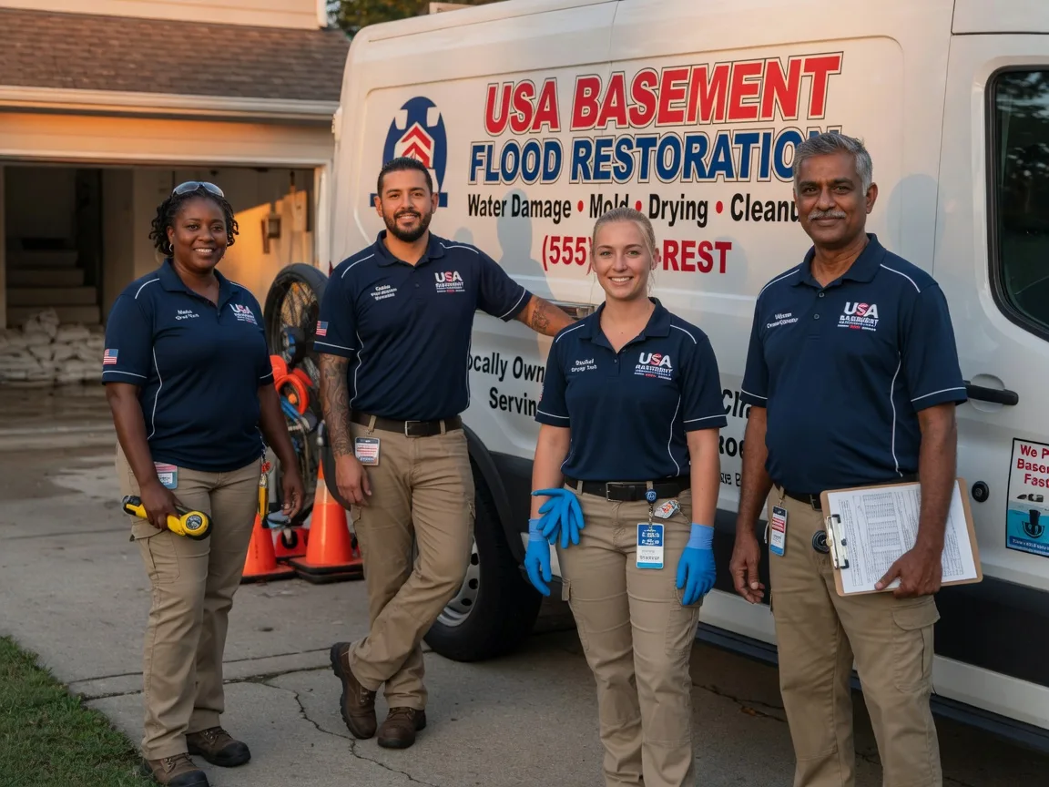 Basement Flood Cleanup company in Briggsville, WI